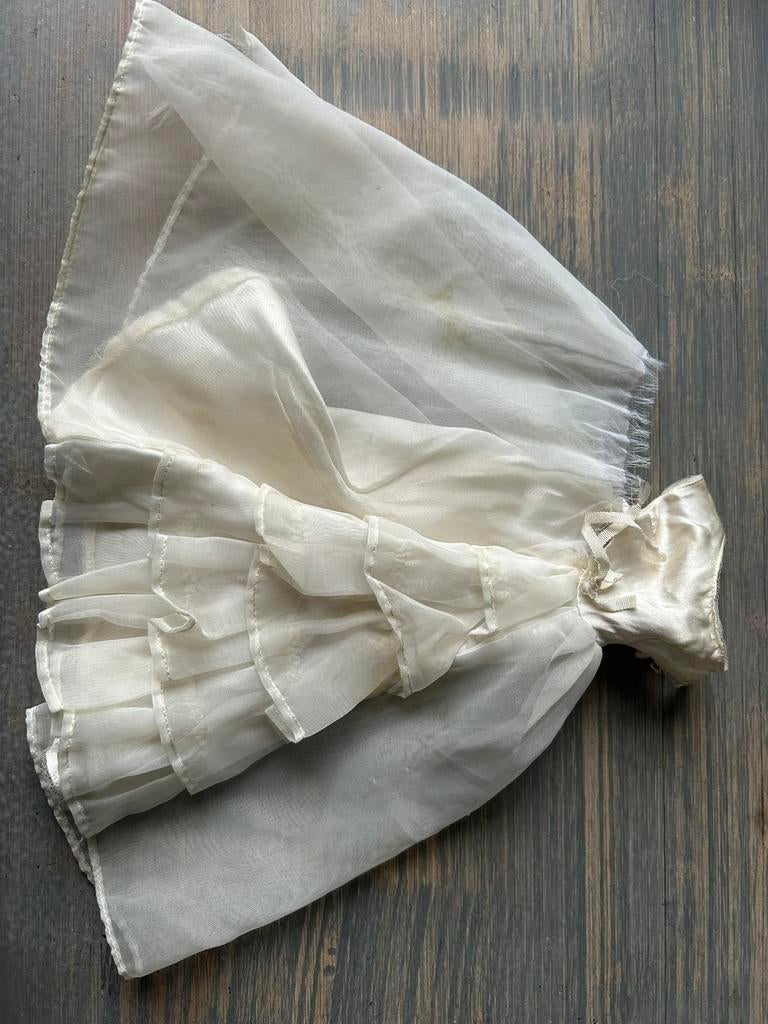 Vintage Barbie Brides Dream Mattel #947 uit 1963 jurk, Verzamelen, Ophalen of Verzenden, Gebruikt, Kleertjes