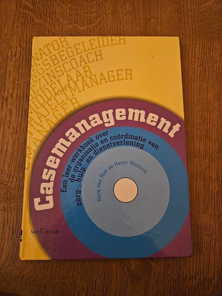 Casemanagement - N. Van Riet en H. Wouters, Boeken, Studieboeken en Cursussen, Ophalen of Verzenden, Beta, Zo goed als nieuw, HBO
