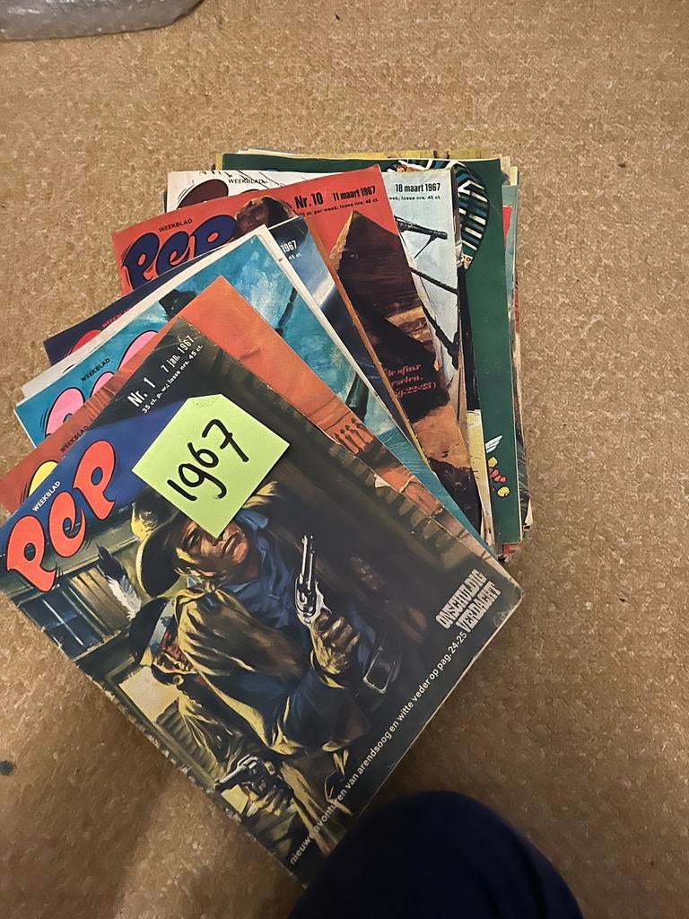 PEP 1967 compleet, Boeken, Strips | Comics, Complete serie of reeks, Ophalen of Verzenden, Zo goed als nieuw, Europa
