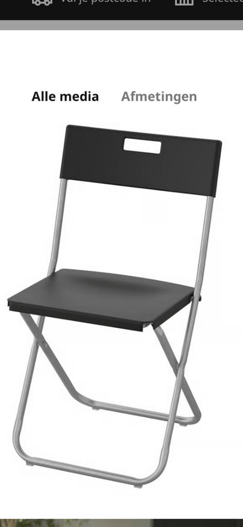 Klapstoelen te huur Almere, Amsterdam, Gooi, Ophalen of Verzenden, Zo goed als nieuw, Overige