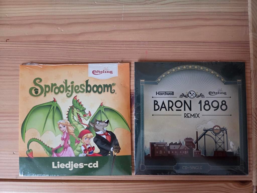 Cd efteling, Verzamelen, Efteling, Ophalen of Verzenden