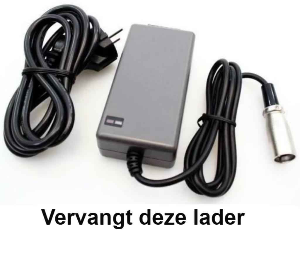 Oplader Bikkel, Cortina Ecomo, Multicycle XLR 3 pin NIEUW!, ., Nieuw, Ophalen of Verzenden, .