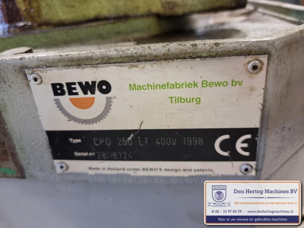 Bewo 250LT geschikt voor RVS met koeling rond 80mm 70x70mm, Ophalen, Gebruikt, 70 mm of meer, Afkortzaag