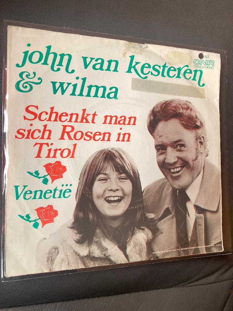 Wilma & John Van Kesteren : Schenkt Man Sich ( single vinyl), Ophalen of Verzenden, Gebruikt, Overige formaten, Levenslied of Smartlap
