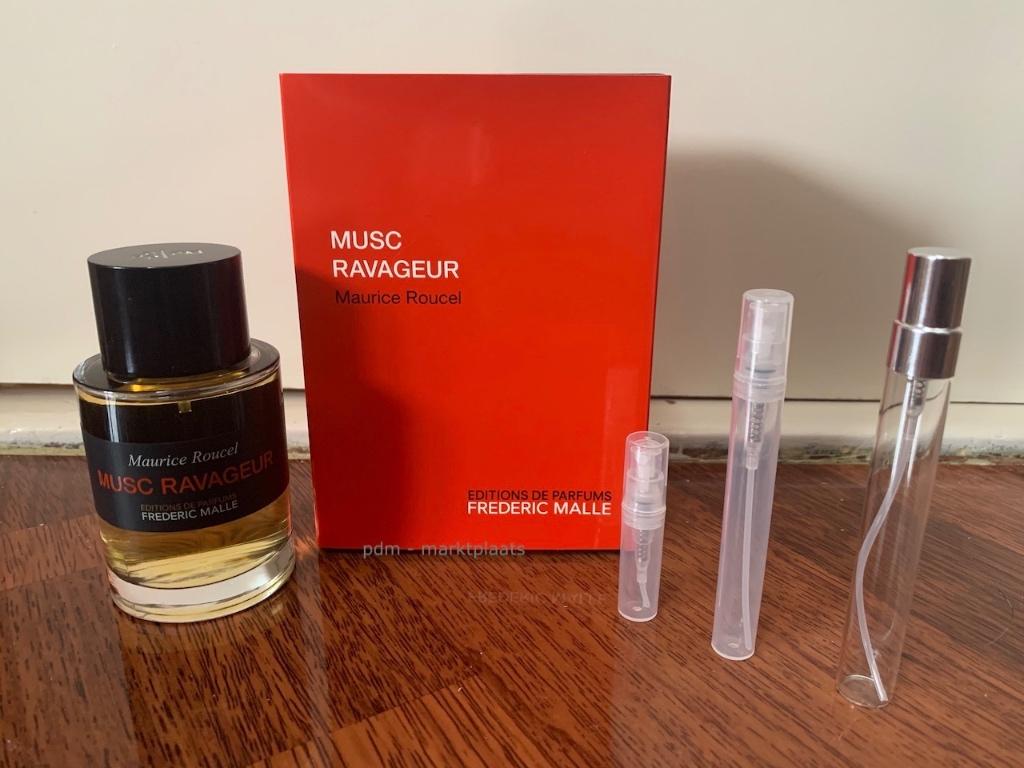 Frederic malle musc ravageur - 2ml - 5ml - 10ml, Ophalen of Verzenden, Nieuw