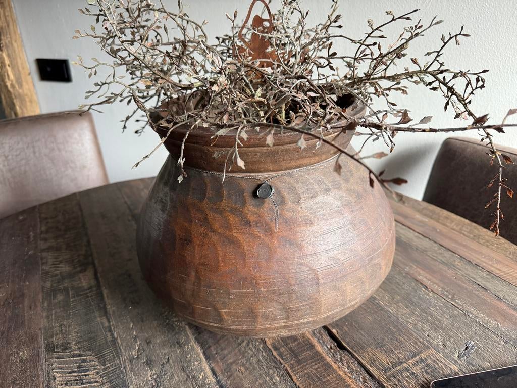 Hoffz stenen grote kruik, Ophalen, Overige kleuren, Aardewerk of Porselein, Zo goed als nieuw