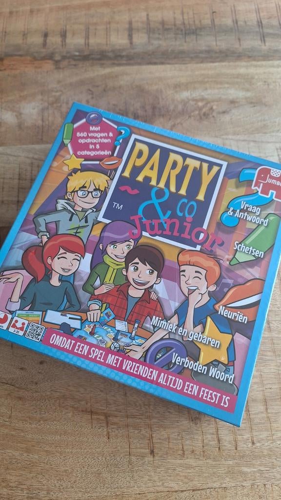 Party & Co Junior bordspel, Vijf spelers of meer, Ophalen, Nieuw, Jumbo