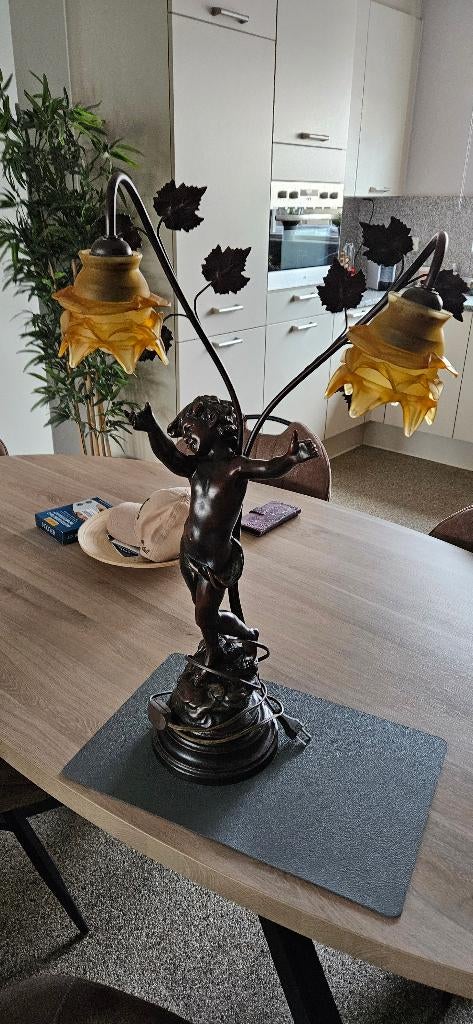 Art Nouveau stijl lamp, Antiek en Kunst, Antiek | Lampen, Ophalen
