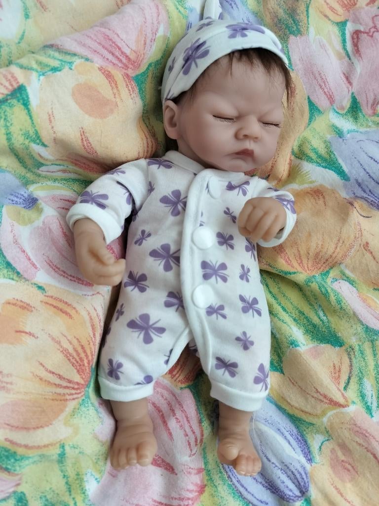 Aston Drake popje 25 cm groot vinyl, Verzenden, Zo goed als nieuw, Babypop, Levensecht of Reborn