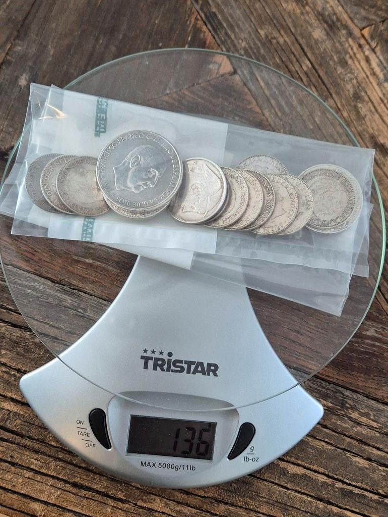 Zilver munten 136 gram, Postzegels en Munten, Munten | Nederland, Koningin Juliana, Setje, Zilver, Overige waardes