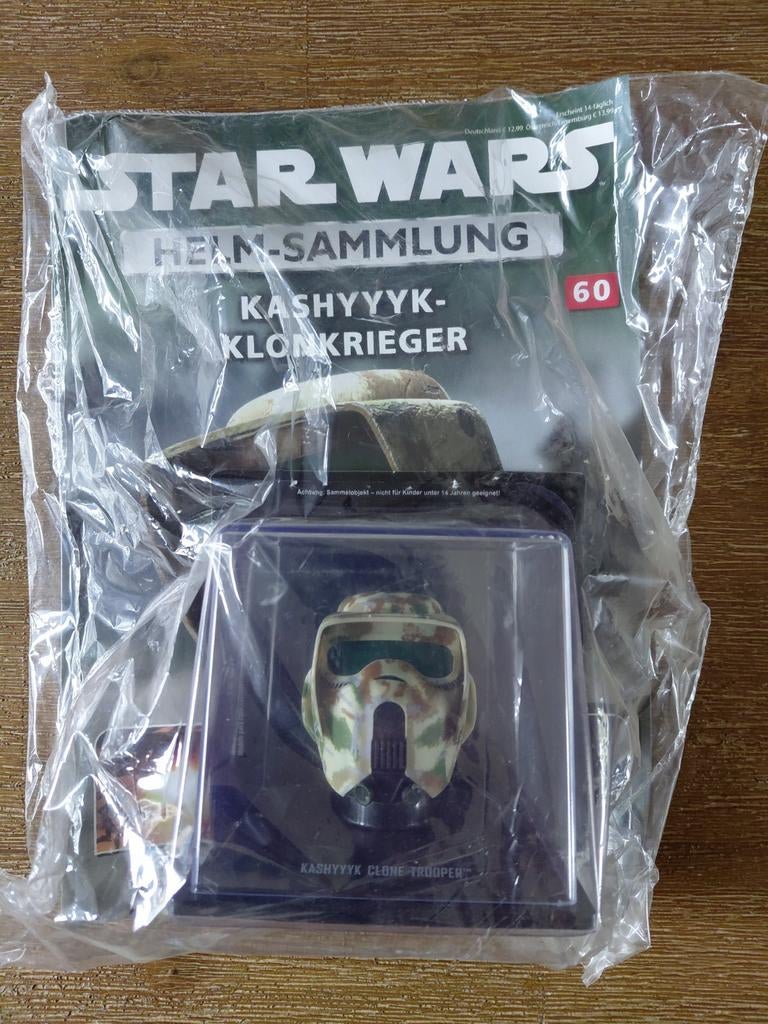 Star Wars Helm Miniatuur Kashyyyk Clone Trooper Nieuw, Ophalen of Verzenden, Nieuw, Beeldje of Buste
