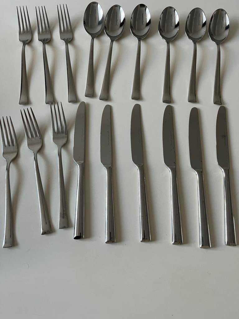 Vivo Villeroy & boch group bestek, Ophalen of Verzenden, Zo goed als nieuw, Rvs of Chroom