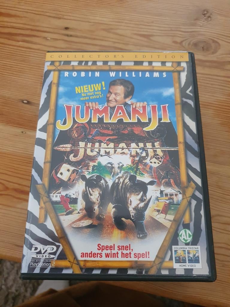 Jumanji Collector's Edition DVD - Robin Williams, Vanaf 9 jaar, Ophalen of Verzenden, Gebruikt, Overige genres