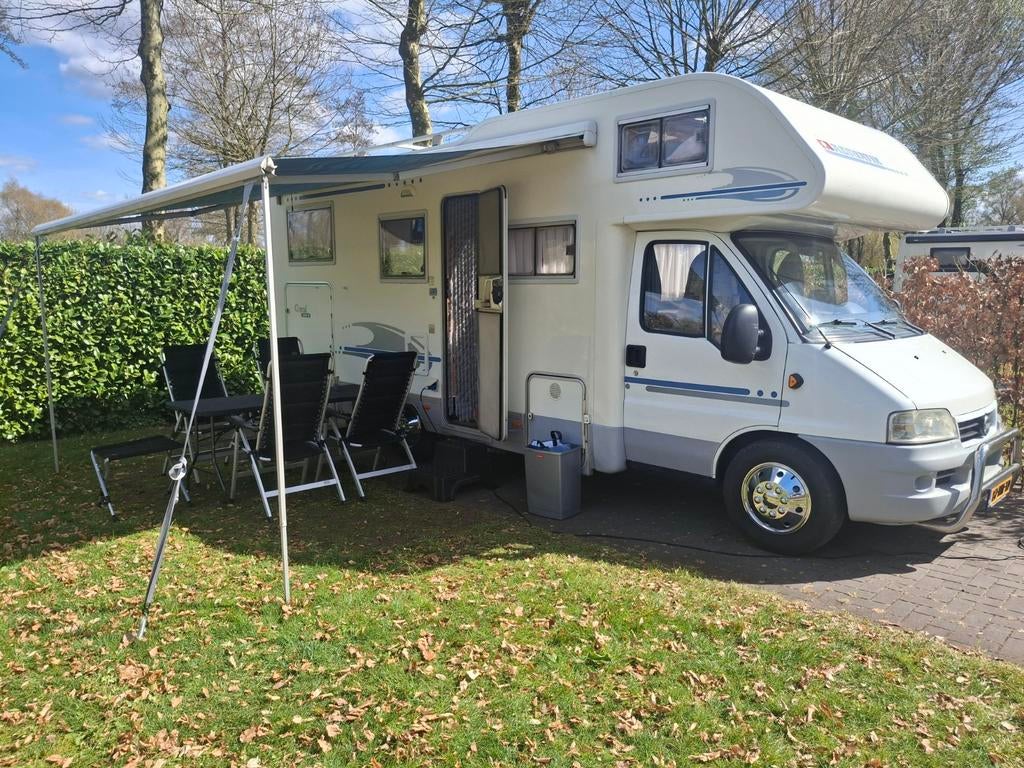Fiat ducato 6 persoons camper, Standaard zit, Alkoof, Ringverwarming, Fiat