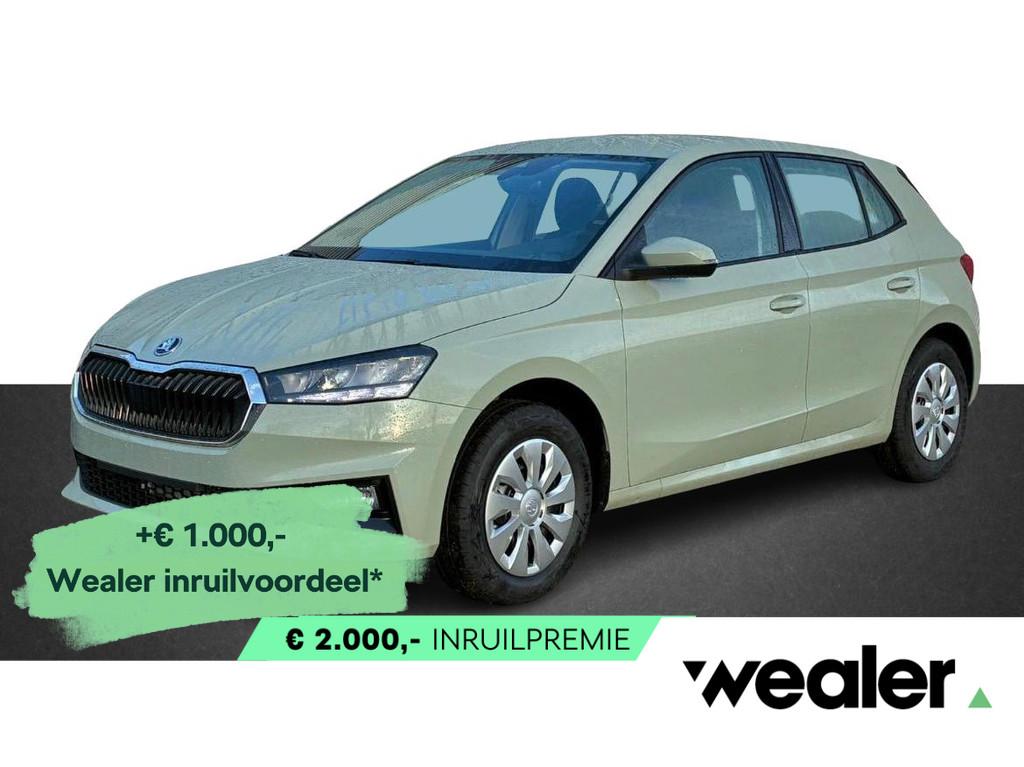 Skoda Fabia Essence 1.0 TSI 95 PK | Apple Carplay/Android Au, Voorwielaandrijving, Stof, Euro 6, 95 pk