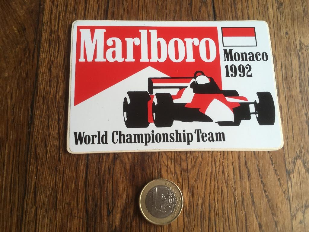 circuit van Zandvoort stickers autosport Marlboro, Ophalen of Verzenden, Nieuw, Sport