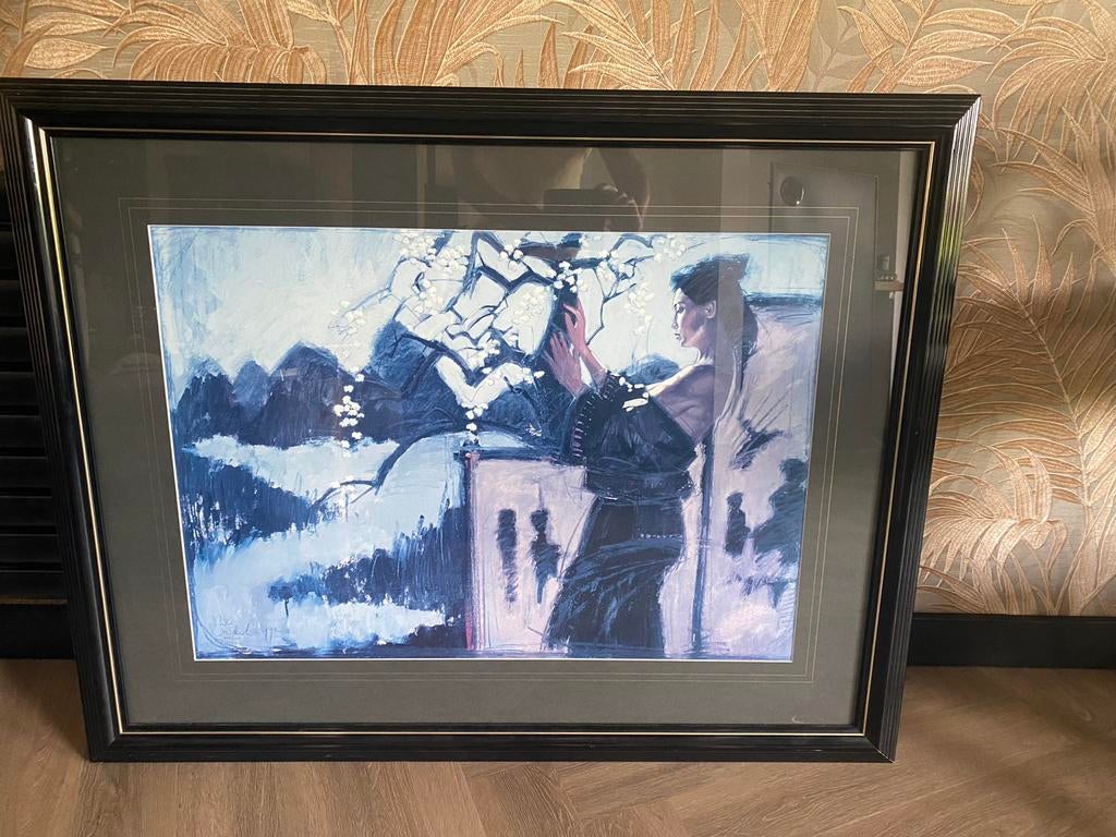 Nico Vrielink litho 1992, Ophalen