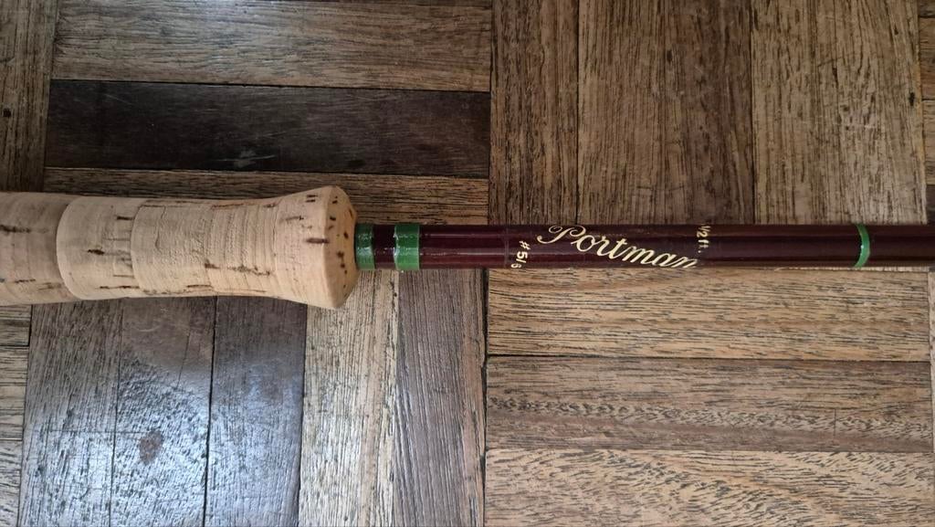 Originele Engelse Portman #5/6 Vlieghengel - 2.30m, Ophalen, Werphengel