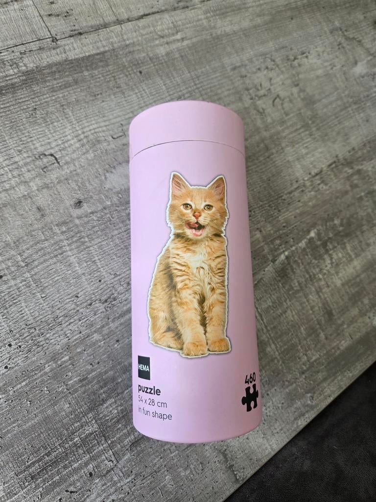 Puzzel van kat, Ophalen of Verzenden, 500 t/m 1500 stukjes