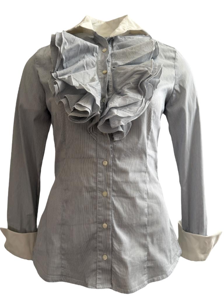 Erny van Reijmersdal blouse S, Blauw, Ophalen of Verzenden, Zo goed als nieuw