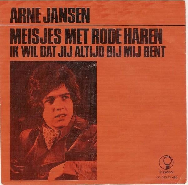 Arne Jansen - Meisjes Met Rode Haren / single, Ophalen of Verzenden, Gebruikt, Levenslied of Smartlap