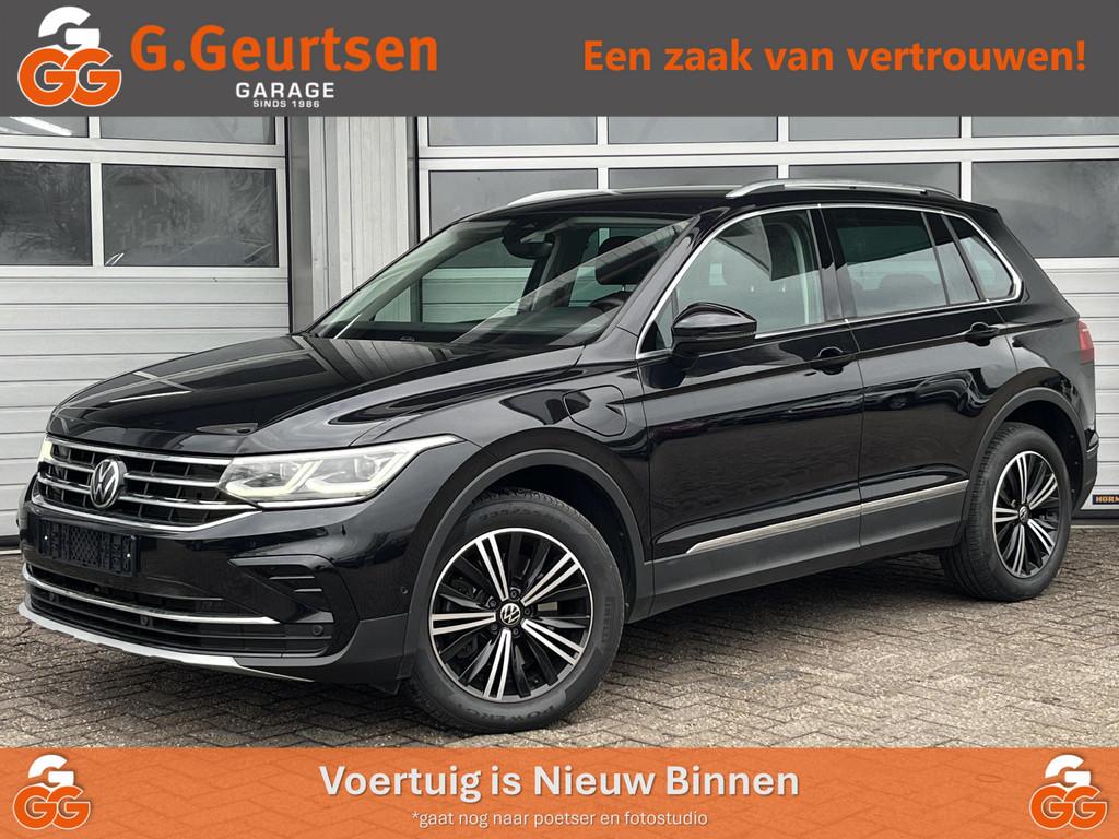 Volkswagen Tiguan 1.4 TSI eHybrid Elegance ACC, Camera, Trek, Stof, 150 pk, Zwart, Adaptive Cruise Control
