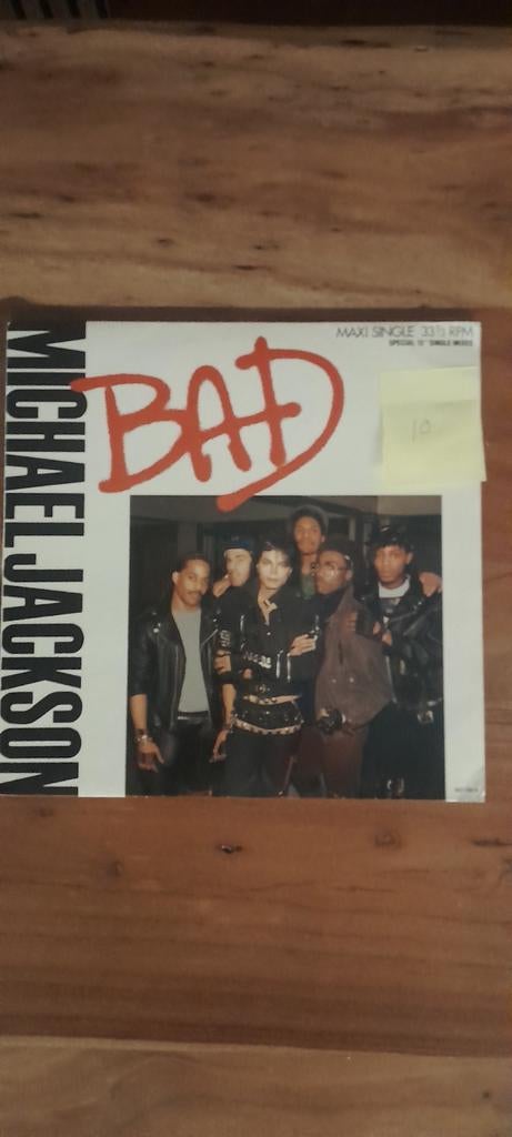 Michael Jackson - Bad Maxi-Single, Cd's en Dvd's, Vinyl Singles, Ophalen of Verzenden