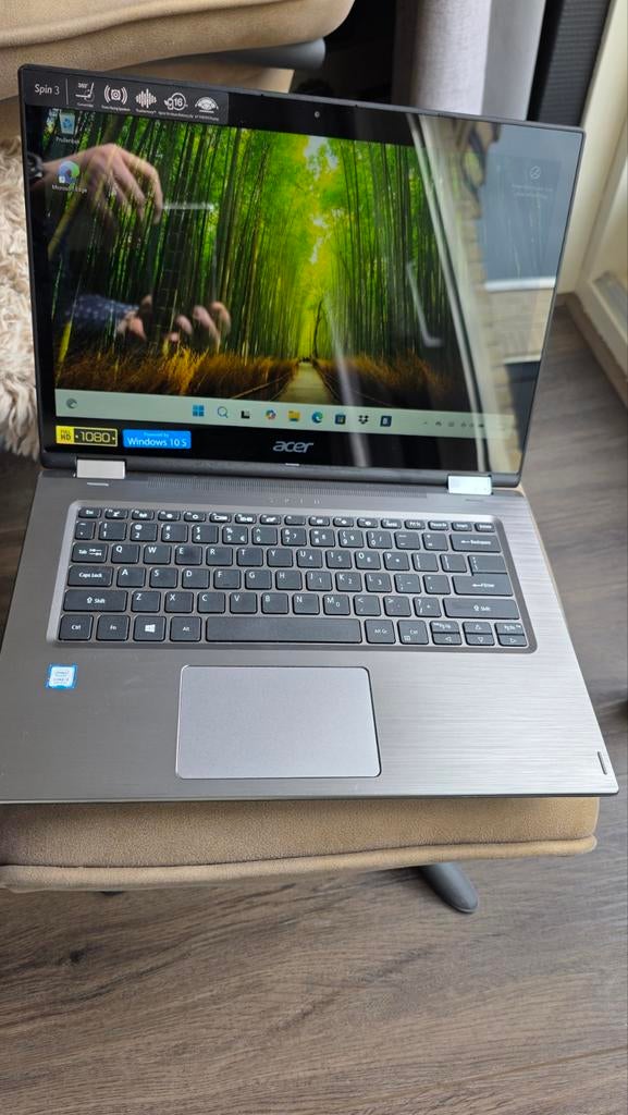 Acer spin 3 laptop Windows 11 Intel i3 touchscreen, Ophalen, 2 tot 3 Ghz, Met touchscreen, SSD