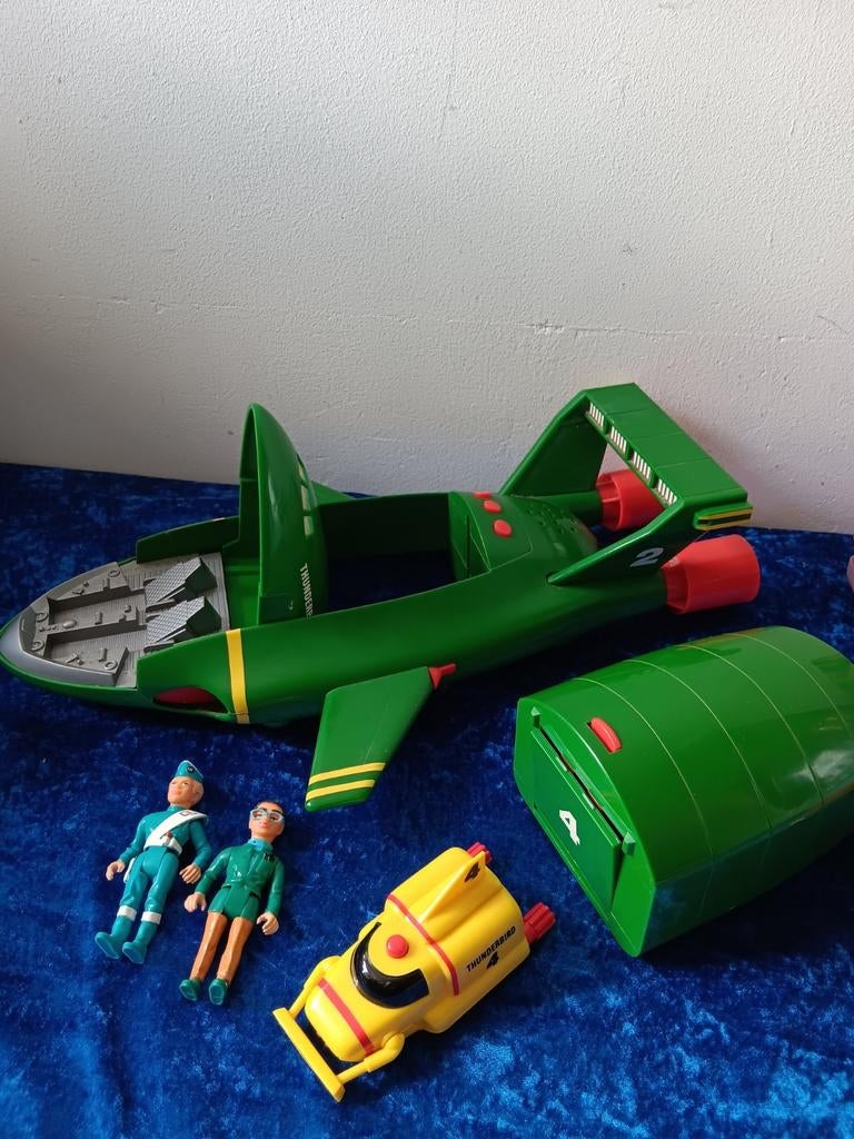 Thunderbird 2 en Thunderbird 4 Matchbox 1992, Ophalen of Verzenden, Gebruikt, Jongen of Meisje