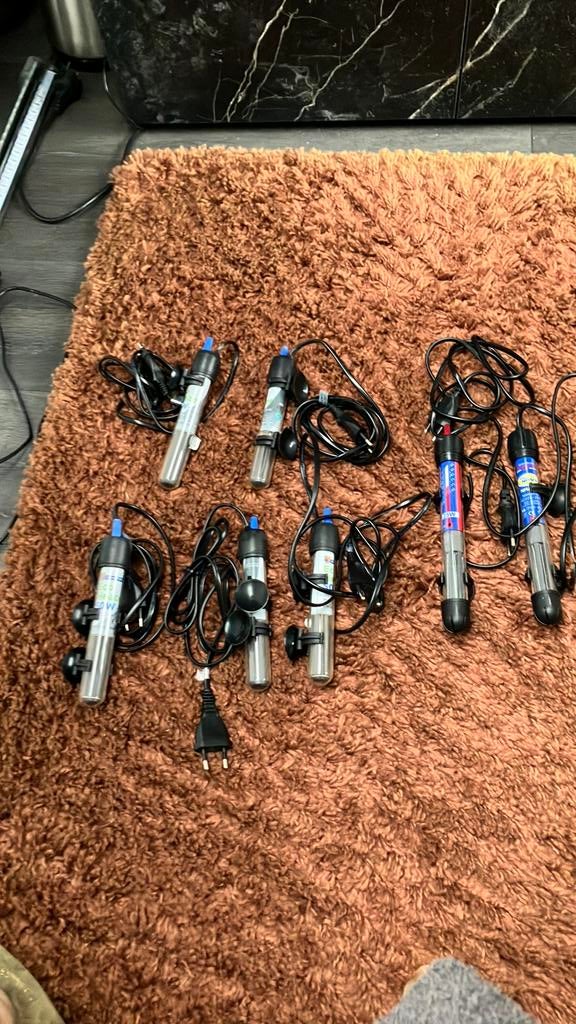 Verwarming kweekbakken 5x50 w 2x25w, Dieren en Toebehoren, Vissen | Aquaria en Toebehoren, Ophalen of Verzenden, Verlichting of Verwarming