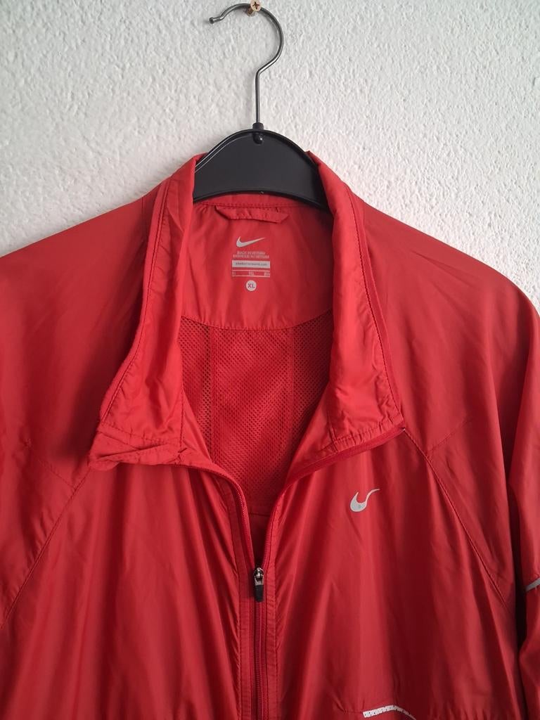 Rood Nike sportjack, maat XL, Ophalen of Verzenden