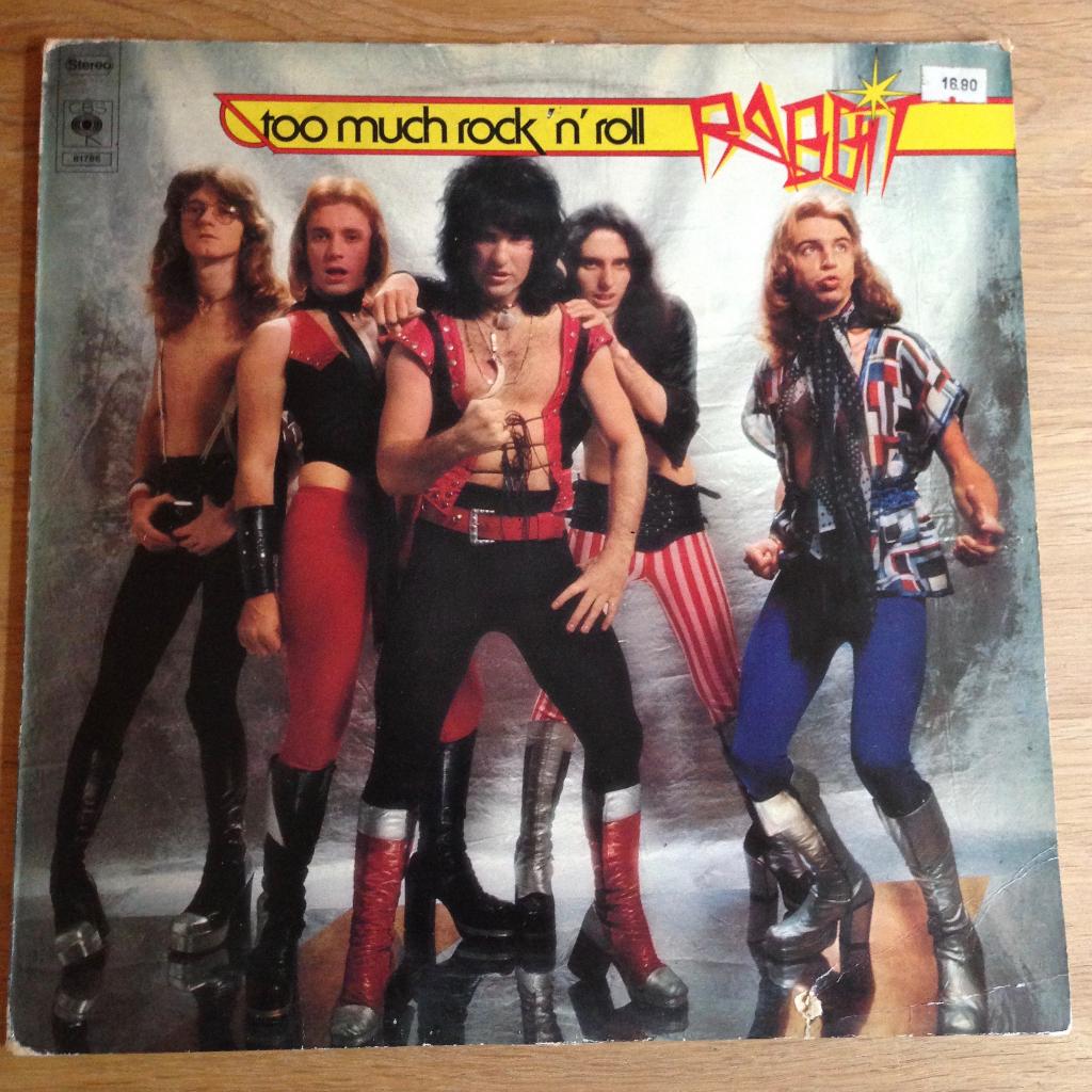 Rabbit - Too Much Rock n Roll LP, Ophalen, Gebruikt