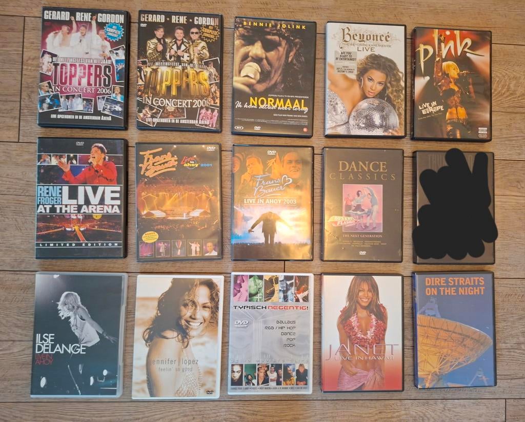 14x Muziek DVD, Alle leeftijden, Ophalen of Verzenden, Zo goed als nieuw, Muziek en Concerten