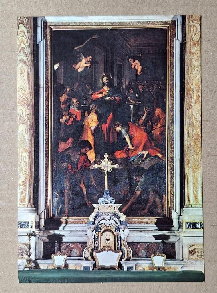 Barocci (Federico Fiori) - Laatste Avondmaal, 16e eeuw, Ophalen of Verzenden, 1960 tot 1980, Ongelopen, Overige thema's