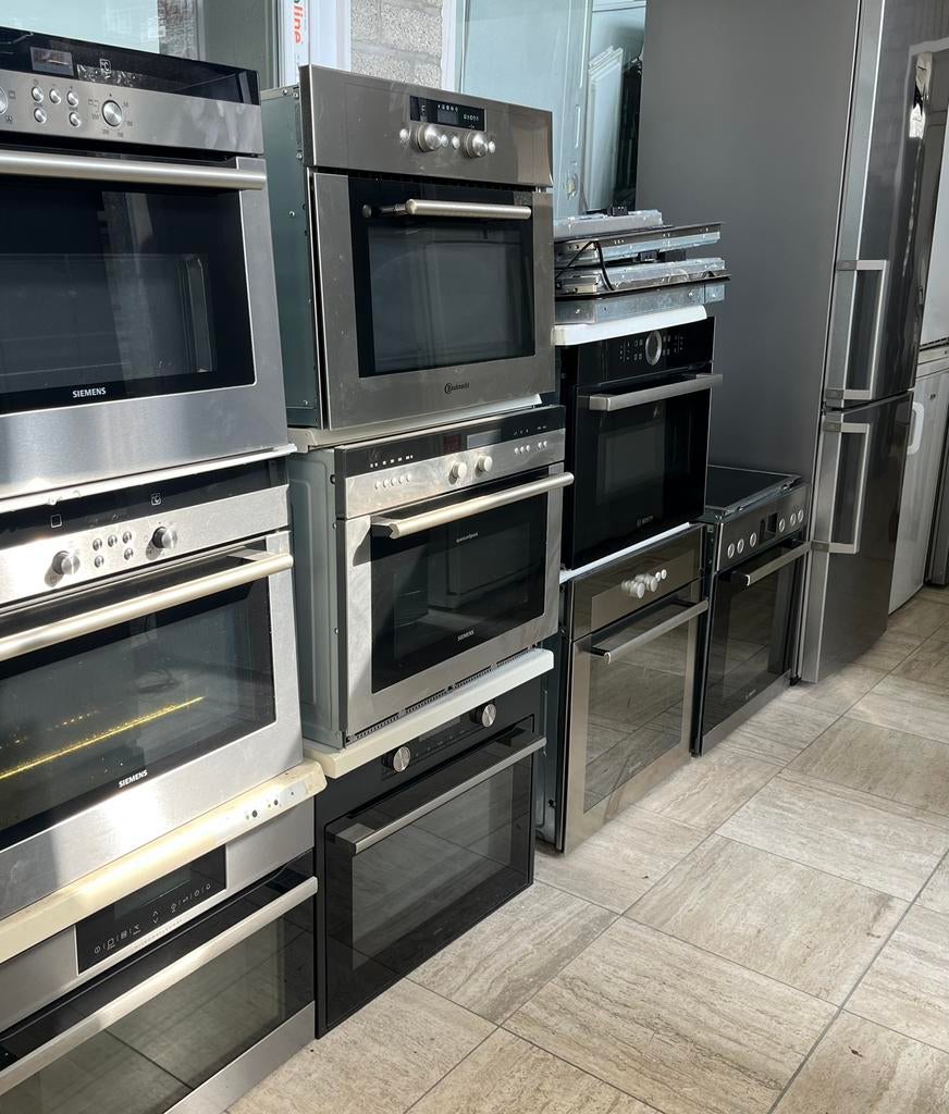 Inbouw Ovens Bosch,Siemens, ATAG, AEG 60x60 45x60, Ophalen of Verzenden, Zo goed als nieuw, 45 tot 60 cm