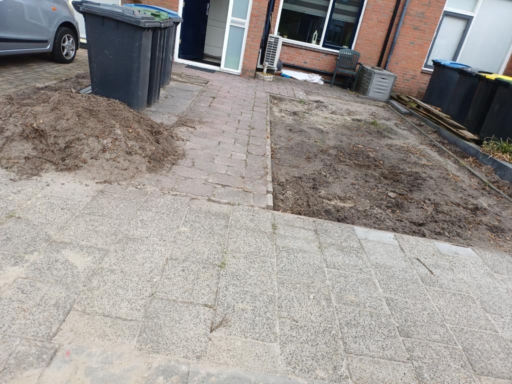 Zwart zand GRATIS! ideaal ophogen borders/tuinen etc, Tuin en Terras, Zand, Ophalen, Overige typen