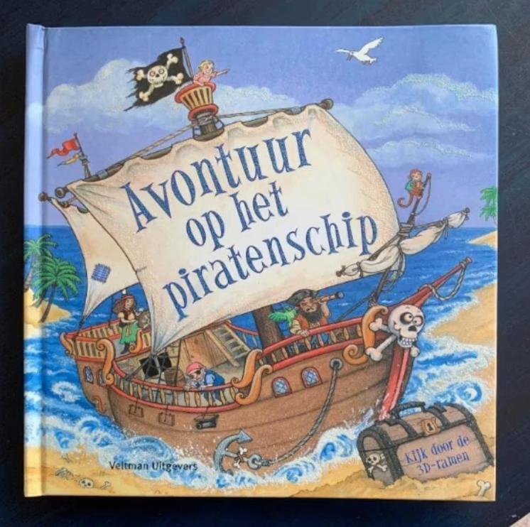 Avontuur op het piratenschip 3D ramen; 9789048300433; piraat, Boeken, Ophalen of Verzenden, Nieuw, Jongen of Meisje, Fictie algemeen