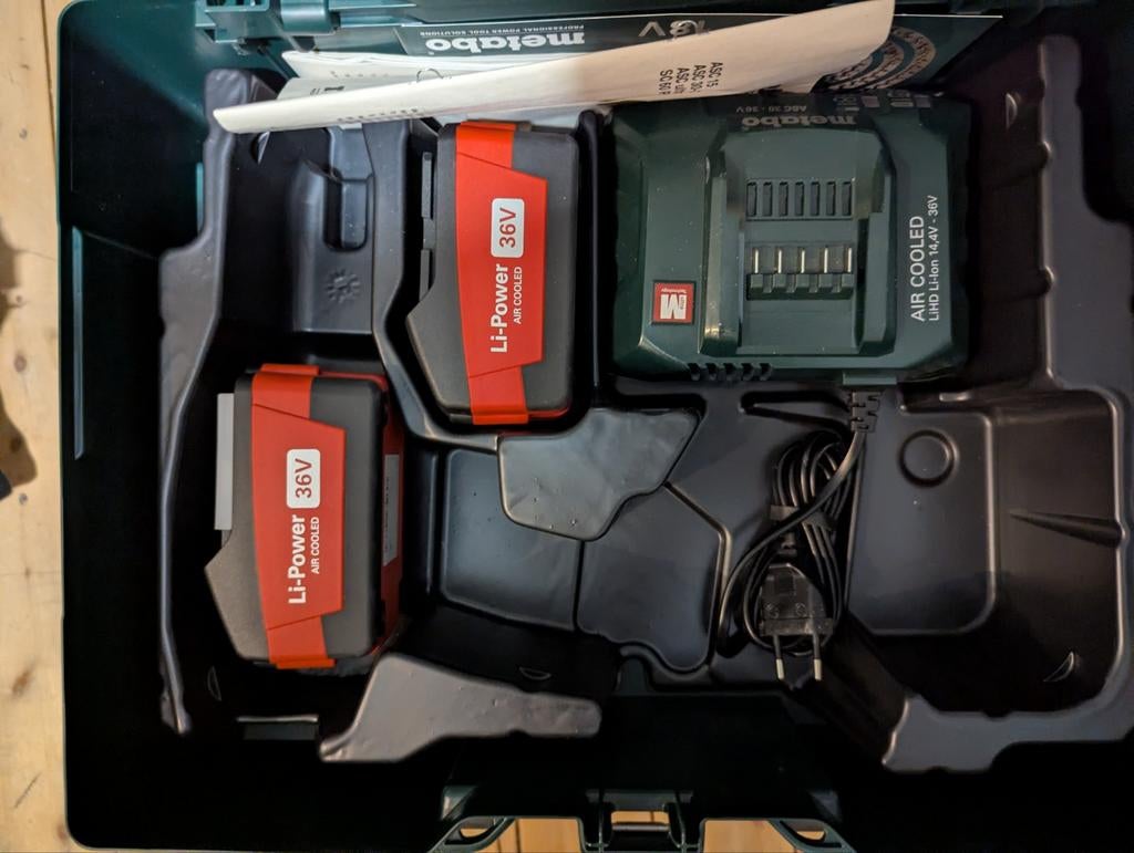 Metabo accu set 36V – nieuw in koffer, Ophalen, Nieuw
