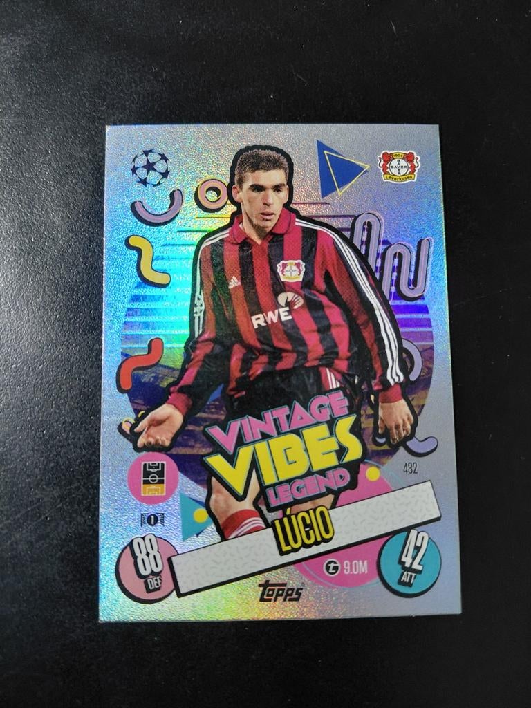 Lucio (vintage vibes legend) topps, Ophalen of Verzenden, Nieuw, Buitenlandse clubs, Spelerskaart