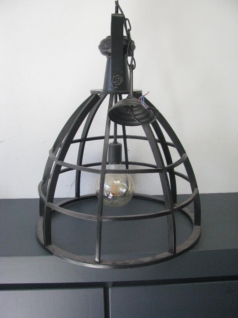 Plafond lamp, Ophalen, Zo goed als nieuw, Metaal, Minder dan 50 cm