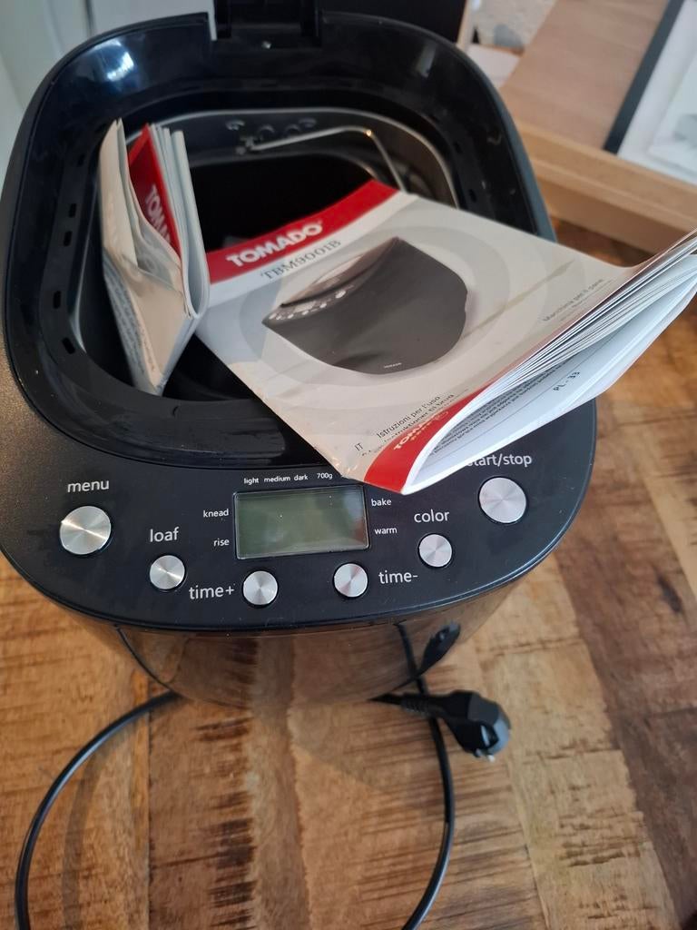 Tomado TBM9001B broodbakmachine, Ophalen of Verzenden
