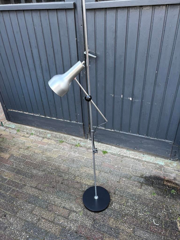 Vintage Herda verstelbare lamp, Ophalen, Gebruikt, Metaal, 150 tot 200 cm