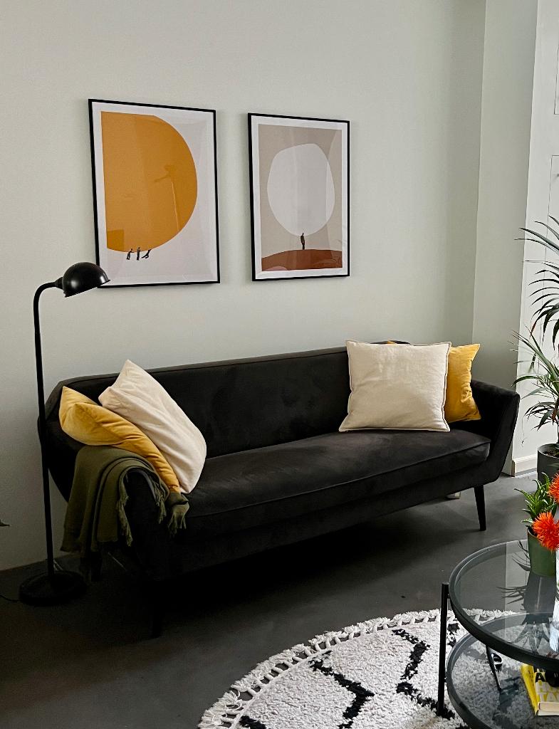 WOOOD Rocco bank, Huis en Inrichting, Banken | Bankstellen, Ophalen, Gebruikt, 150 tot 200 cm, 75 tot 100 cm