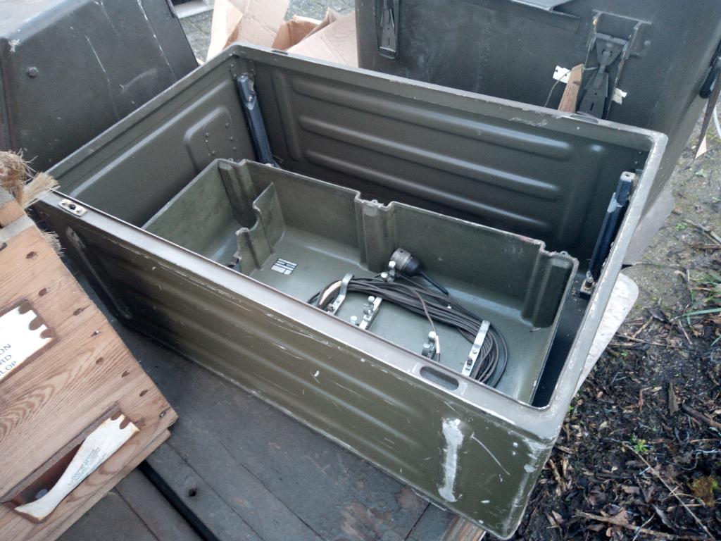 Aluminium bak, Ophalen, Landmacht, Nederland, Overige typen