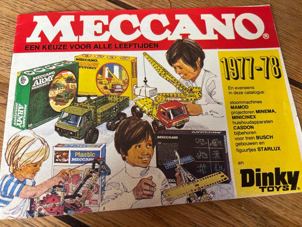 Meccano Catalogus 1977-78 - Belgische Uitgave, Ophalen of Verzenden, Gelezen, Catalogus