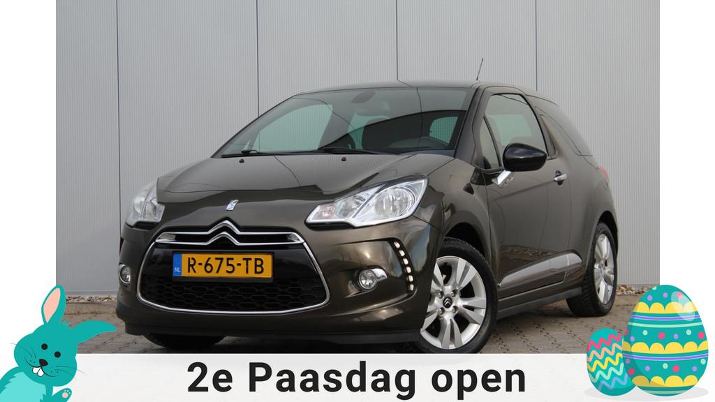 Citroen DS3 1.6 So Chic | Clima / Cruise control | PDC | Ele, Voorwielaandrijving, Euro 5, Zwart, 4 cilinders