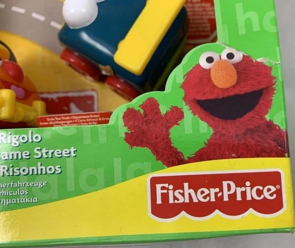 Fisher-Price Sesamstraat Ernie & Koekiemonster Auto's, Coolsingel 104, 3011 AG Rotterdam, Netherlands, Verzenden, Zo goed als nieuw