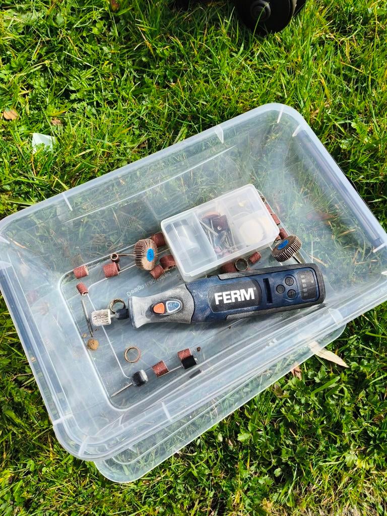 Dremel multitool 8 volt, Ophalen