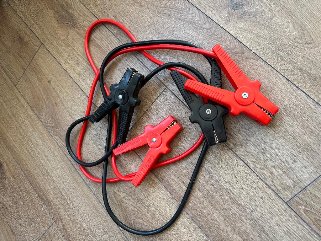 Startkabels 2m, Ophalen of Verzenden, Gebruikt