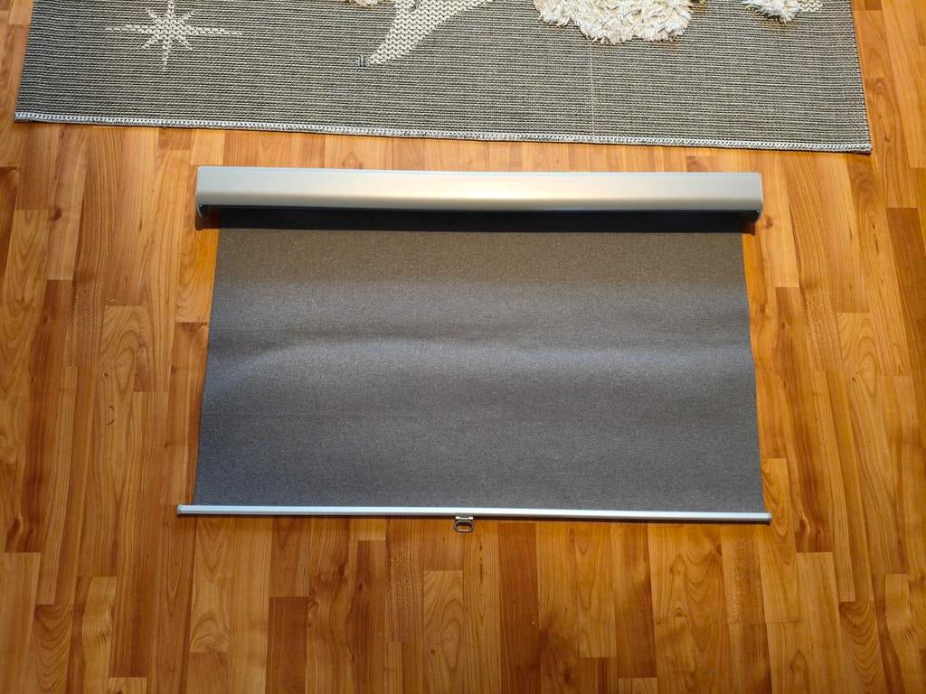 Rolgordijn IKEA grijs 100 cm breed, 100 tot 150 cm, Zo goed als nieuw, Grijs, 50 tot 100 cm